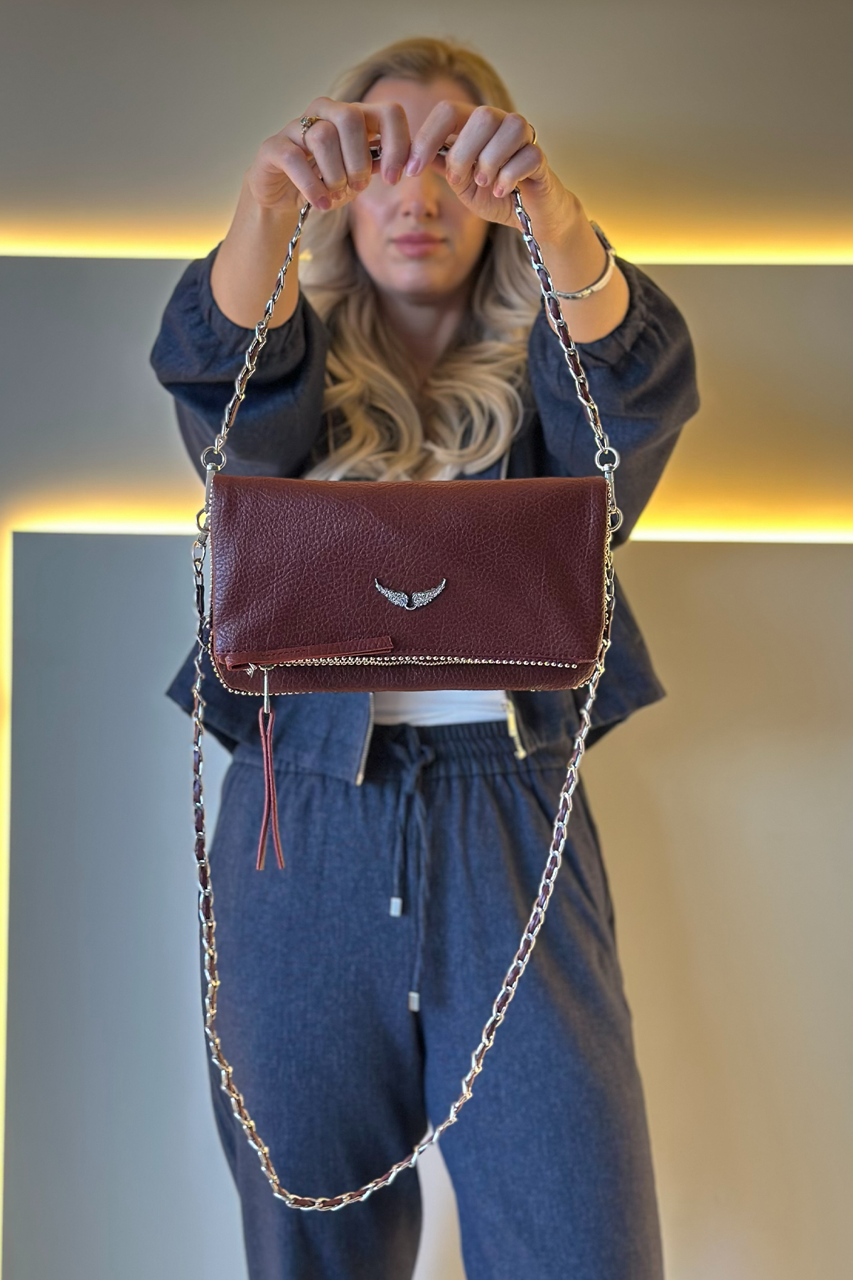 ZDG VLTR - New Rock Bordo Çanta