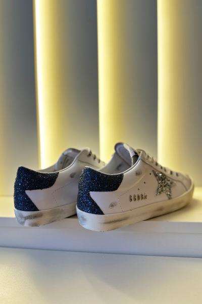 Gldn Gs - Sneakers Beyaz Gri Detay