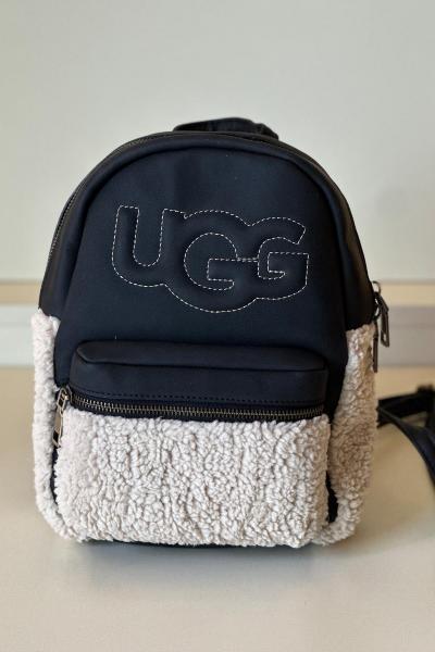 Ugg - Sırt Siyah Krem Detay